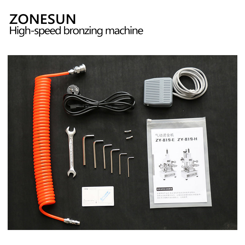 ZONESUN Pneumatic Automatic hot foil Stamping Machine,leather LOGO Creasing machine,LOGO stamper,Hot words machine - ZONESUN TECHNOLOGY LIMITED