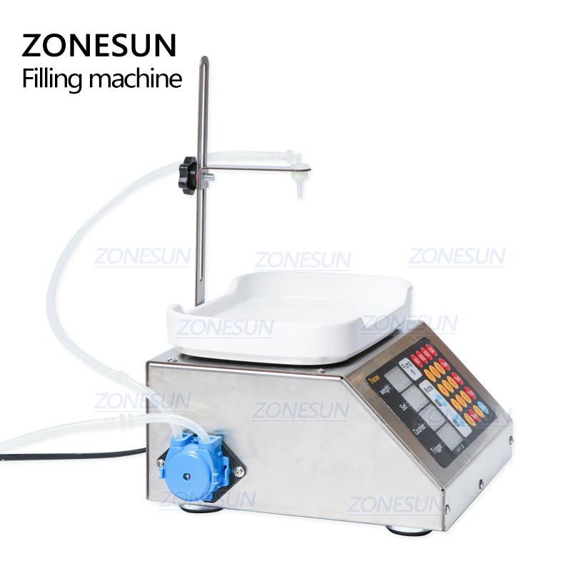 1-50ml semi-auto weighing liquid filling machine