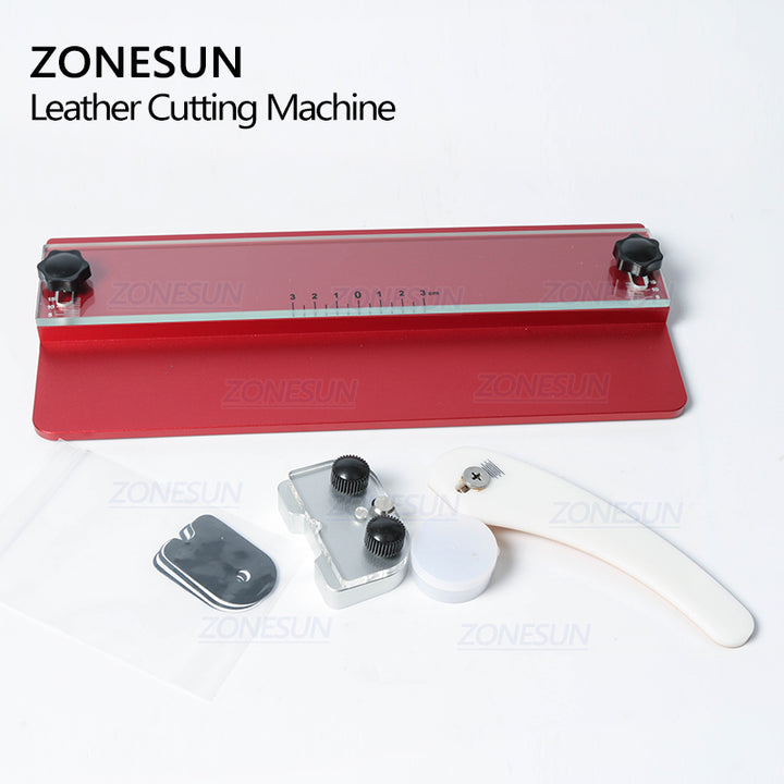 ZONESUN Leather Segment Cutting Device Leather Edge Cutter Section Cutting tool - ZONESUN TECHNOLOGY LIMITED