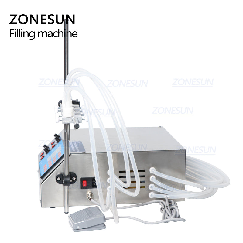 4 Nozzle Liquid Filling Machine