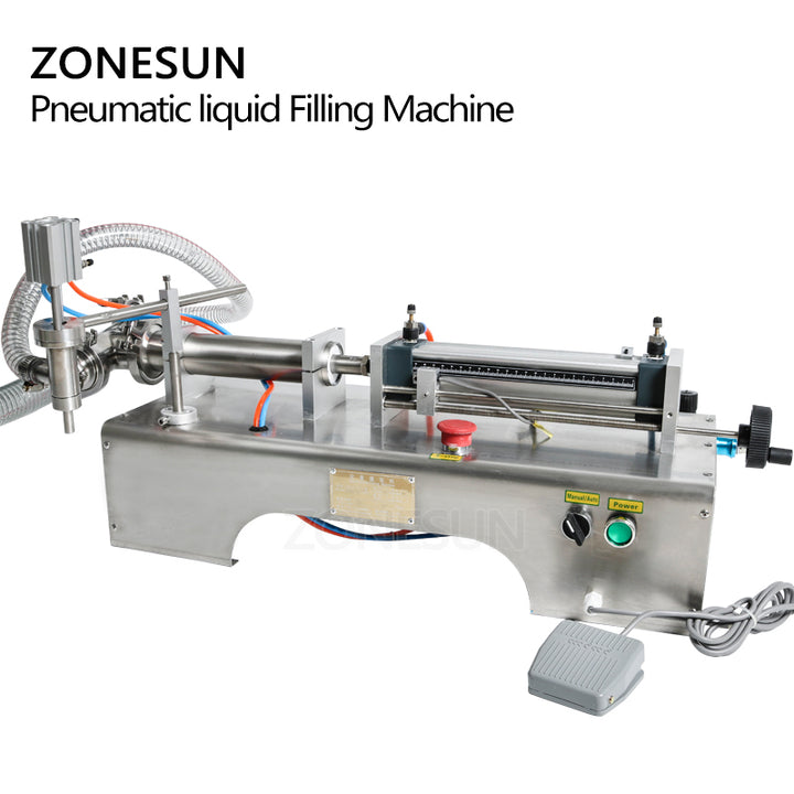 Pneumatic Automatic Liquid Filling Machine 