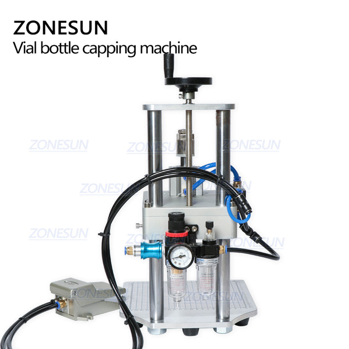 pneumatic vial capping machine