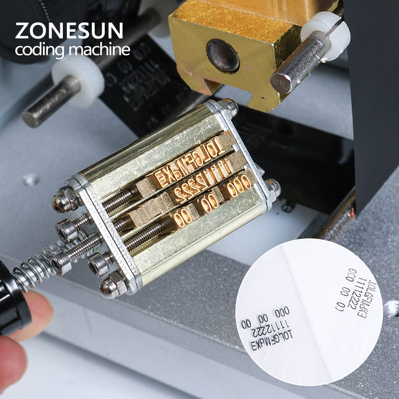 HP-241B Semi-automatic Electric Hot Stamp Ribbon Code Printer Ribbon C ...