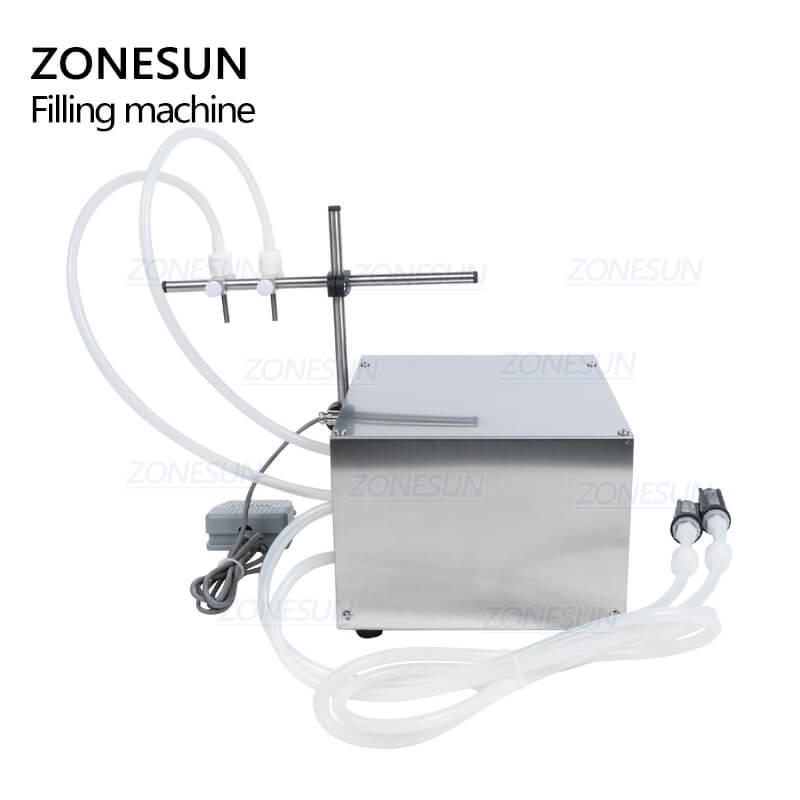 Double Head Diaphragm Pump Liquid Filling Machine