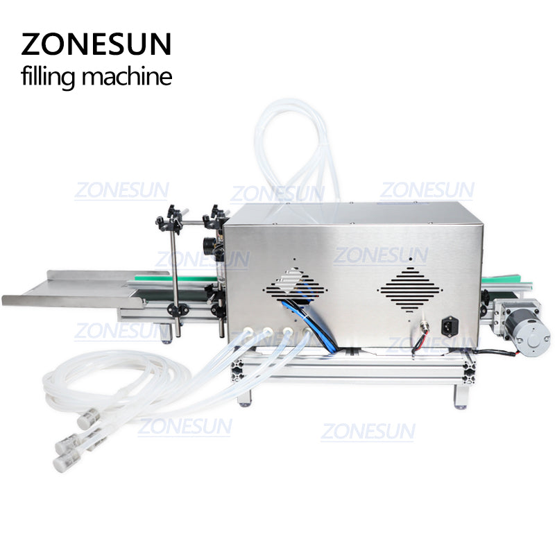 4 heads desktop automatic liquid filling machine