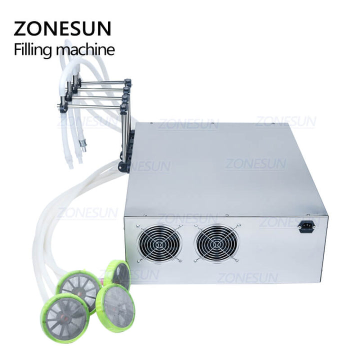 4 Nozzles Liquid Bottle Filling Machine