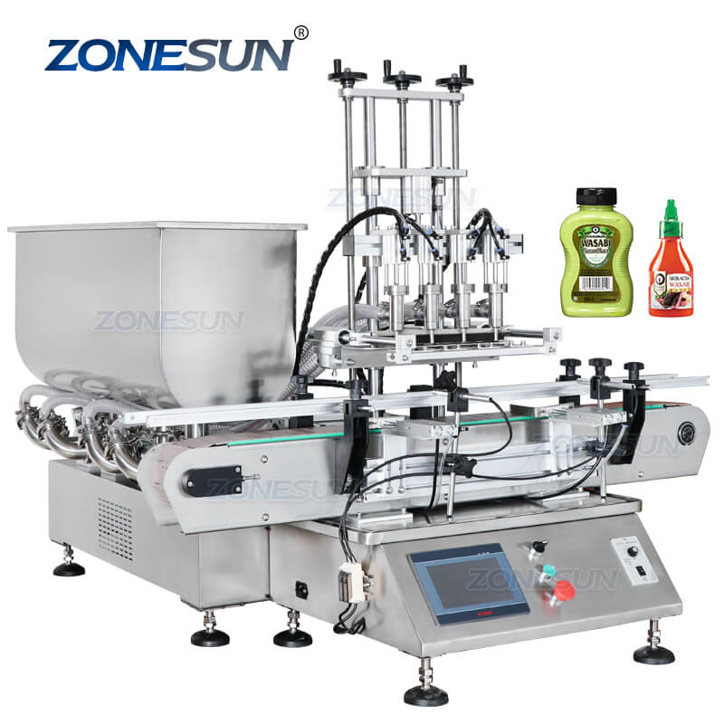 Automatic Desktop Paste Filling Machine