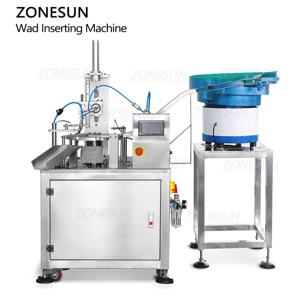 ZS-WIM01 Automatic Plastic Bottle Induction Cap Lining Machine Alumini ...