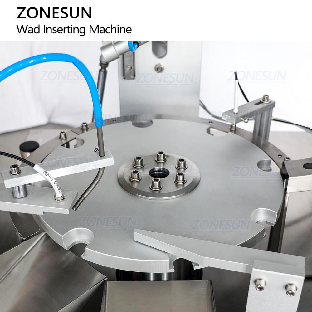 ZS-WIM01 Automatic Plastic Bottle Induction Cap Lining Machine Alumini ...