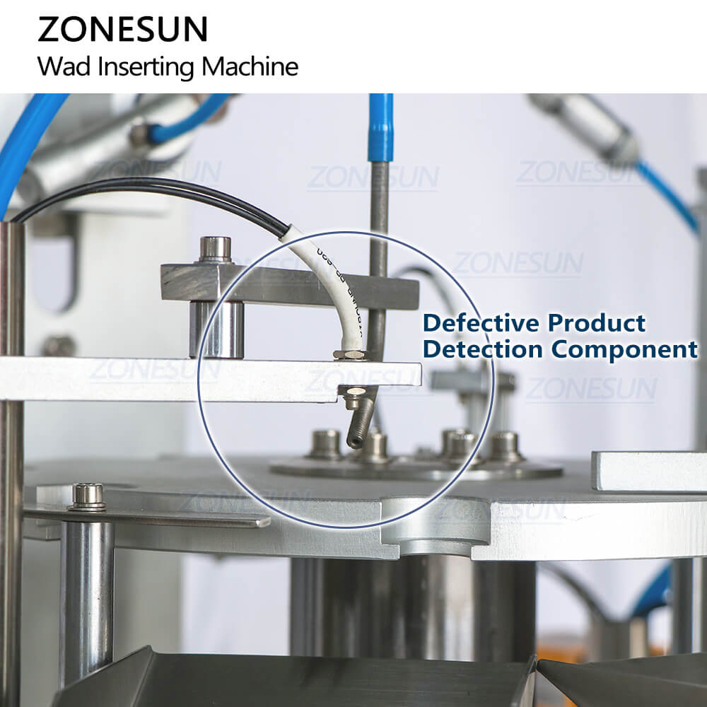 ZS-WIM01 Automatic Plastic Bottle Induction Cap Lining Machine Alumini ...
